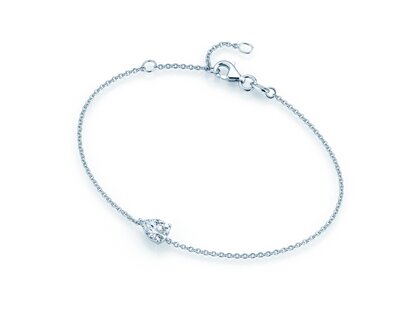 Armband Diamond Drop Labordiamant in Weißgold