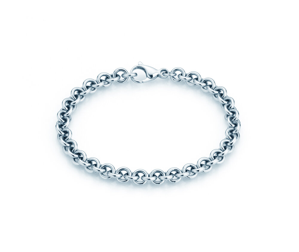 Armband La Vie Belle in 18K Weißgold, 19cm