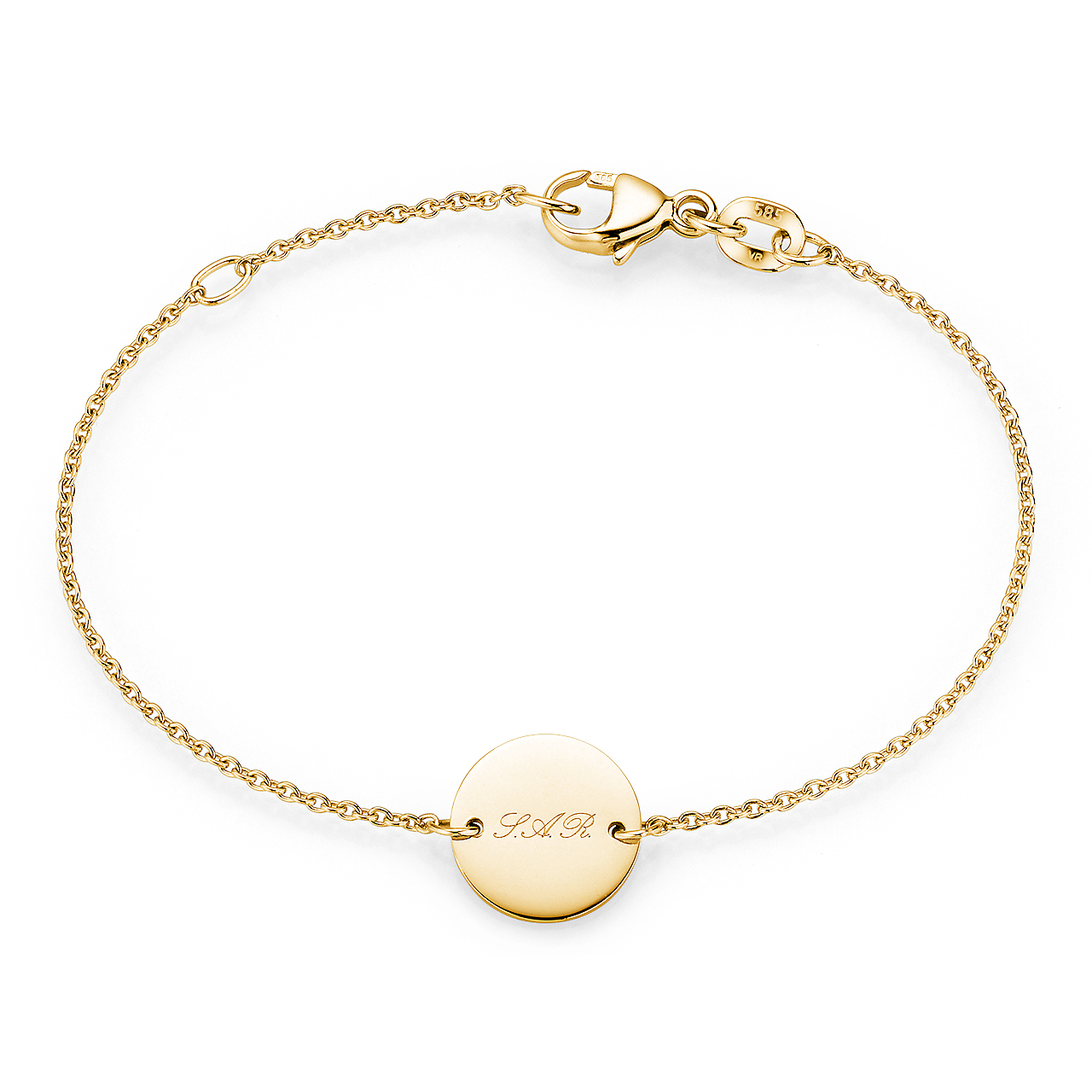 Armband Leo Petite in Gelbgold