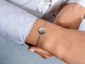 Armband Leo in Platin