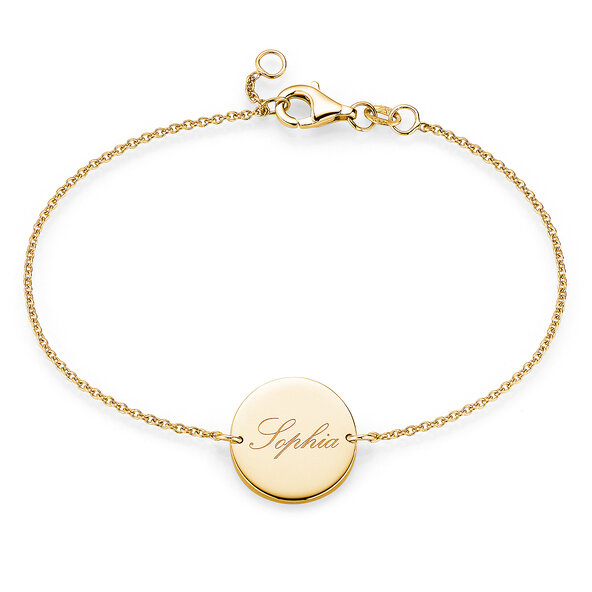 Armband Leo in Gelbgold