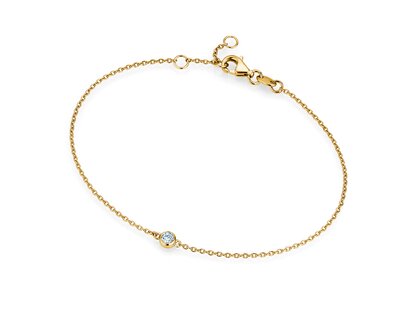 Armband Leon Labordiamant in Gelbgold