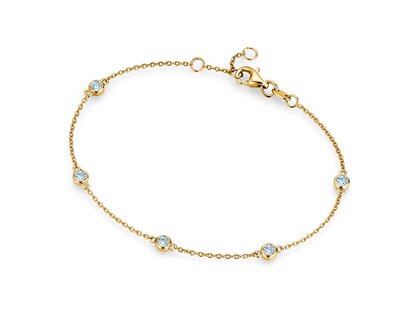 Armband Leon in Gelbgold