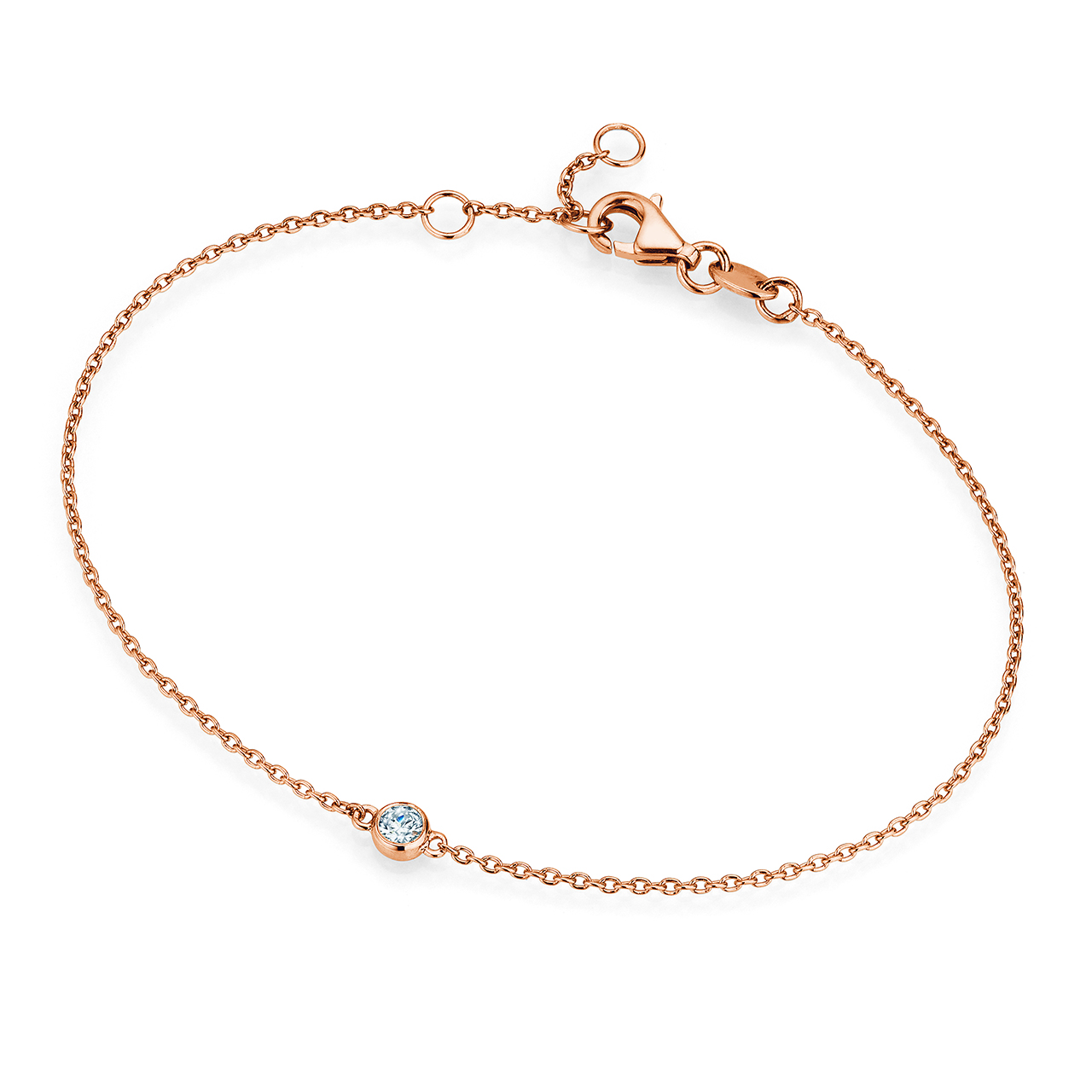 Armband Leon in Roségold