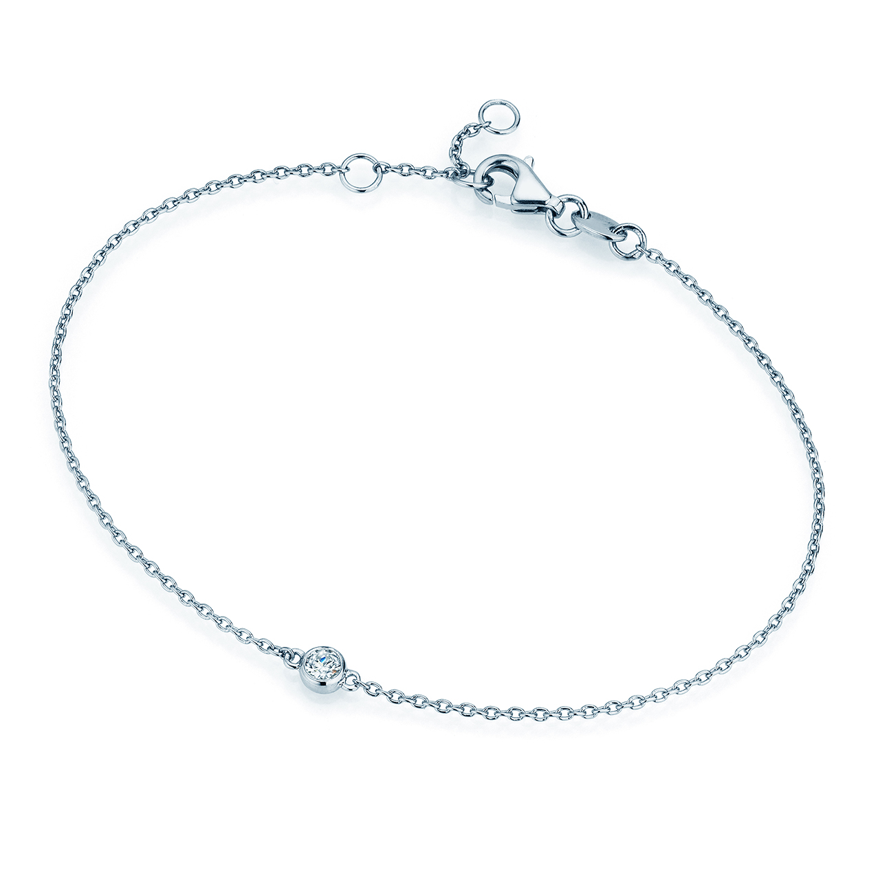 Armband Leon in Weißgold