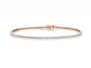 Tennisarmband Modern in Roségold