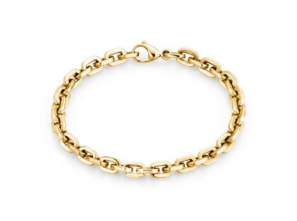 Armband Power in 18K Gelbgold, 17cm