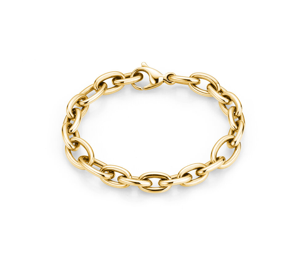 Armband Soft Link in 18K Gelbgold, 18,5cm