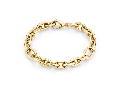 Armband Soft Link in Gelbgold