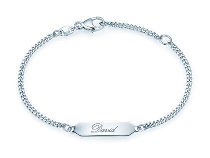 Taufband Classic in Silber 925/-, 14cm