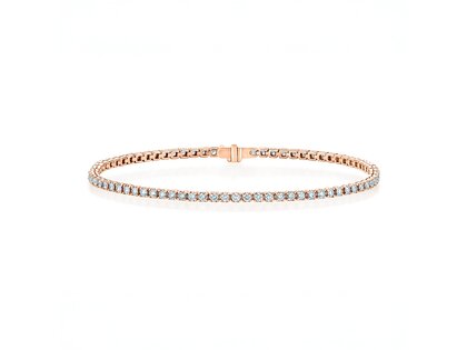 Tennisarmband Clean in Roségold
