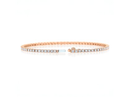 Tennisarmband Clean in Roségold