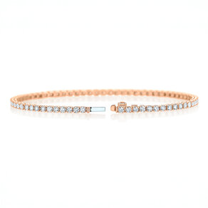 Tennisarmband Clean in Roségold