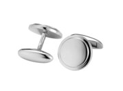 Handgefertigte Manschettenknöpfe Cosmopolitan in Silber (925/ ), 16,4mm