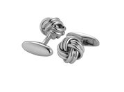 Handgefertigte Manschettenknöpfe Nautica in Silber (925/ ), 11,9mm