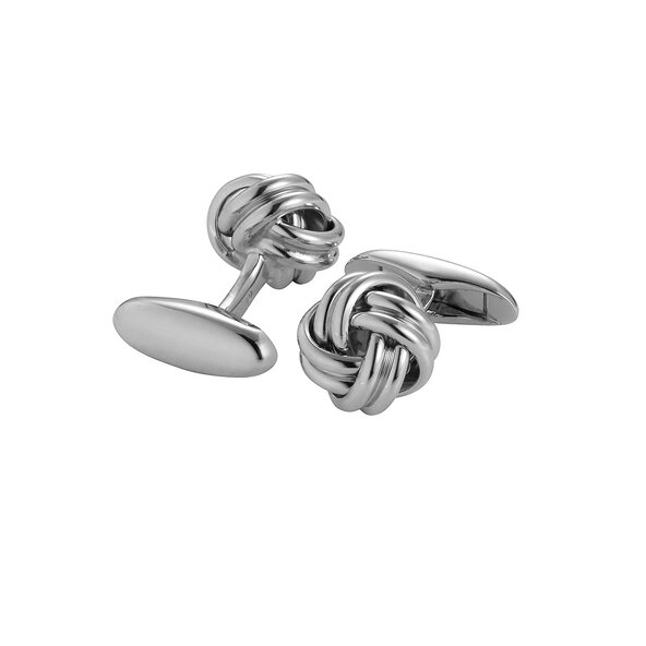 Handgefertigte Manschettenknöpfe Nautica in Silber (925/ ), 11,9mm