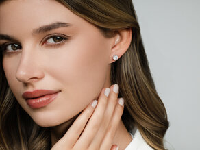 Ohrstecker Classic in 14K Gelbgold mit Diamanten 2,00ct GSI G/SI