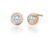 Ohrstecker Diamond Bowl Labordiamant in Roségold