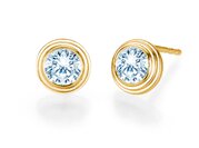 Ohrstecker Diamond Bowl Labordiamant in Gelbgold