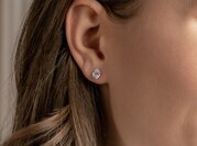 Ohrstecker Diamond Drop in Roségold