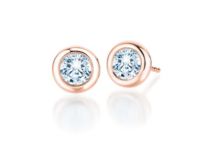 Ohrstecker Eternal Labordiamant in Roségold