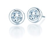 Ohrstecker Eternal in Weißgold