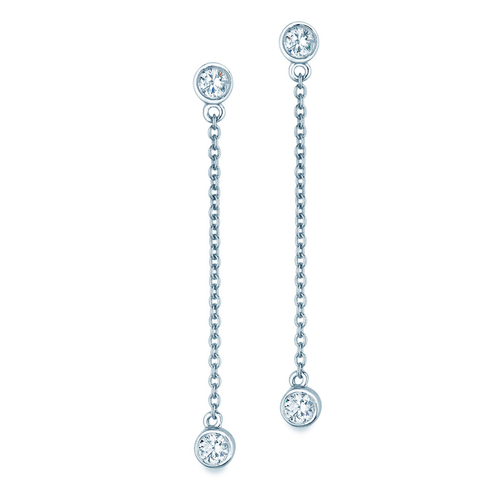 Ohrstecker Leon Labordiamant in Platin 950/- mit Labordiamanten 0,80ct E/VS