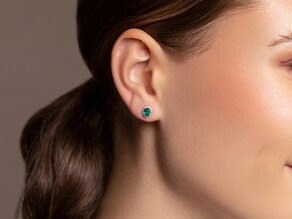 Ohrstecker Windsor in Roségold