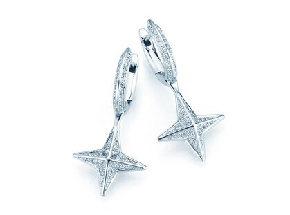 Creolen Diamond Stars