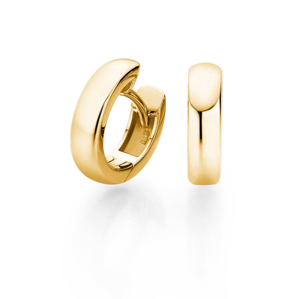 Creolen Destiny in 14K Gelbgold S