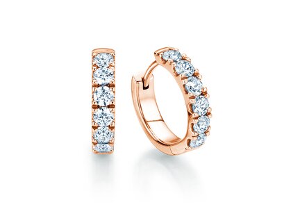 Creolen Dusk in Roségold