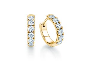 Creolen Dusk in Gelbgold