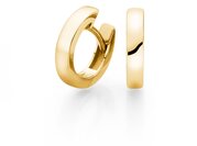 Creolen Modern in Gelbgold