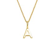 Buchstaben-Anhänger Classic in Gelbgold