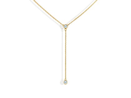 Halskette Leon Y in Gelbgold