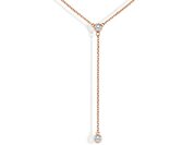 Halskette Leon Y in Roségold