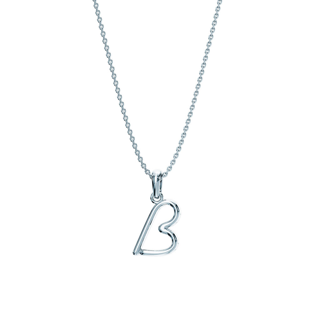 Buchstaben-Anhänger Dalí in Silber 925/-