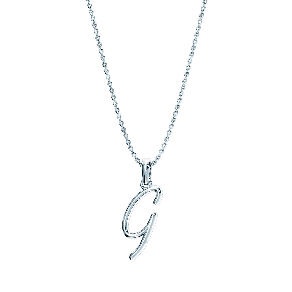 Buchstaben-Anhänger Dalí in Silber 925/-