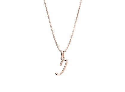 Buchstaben-Anhänger Dalí I in 14K Roségold