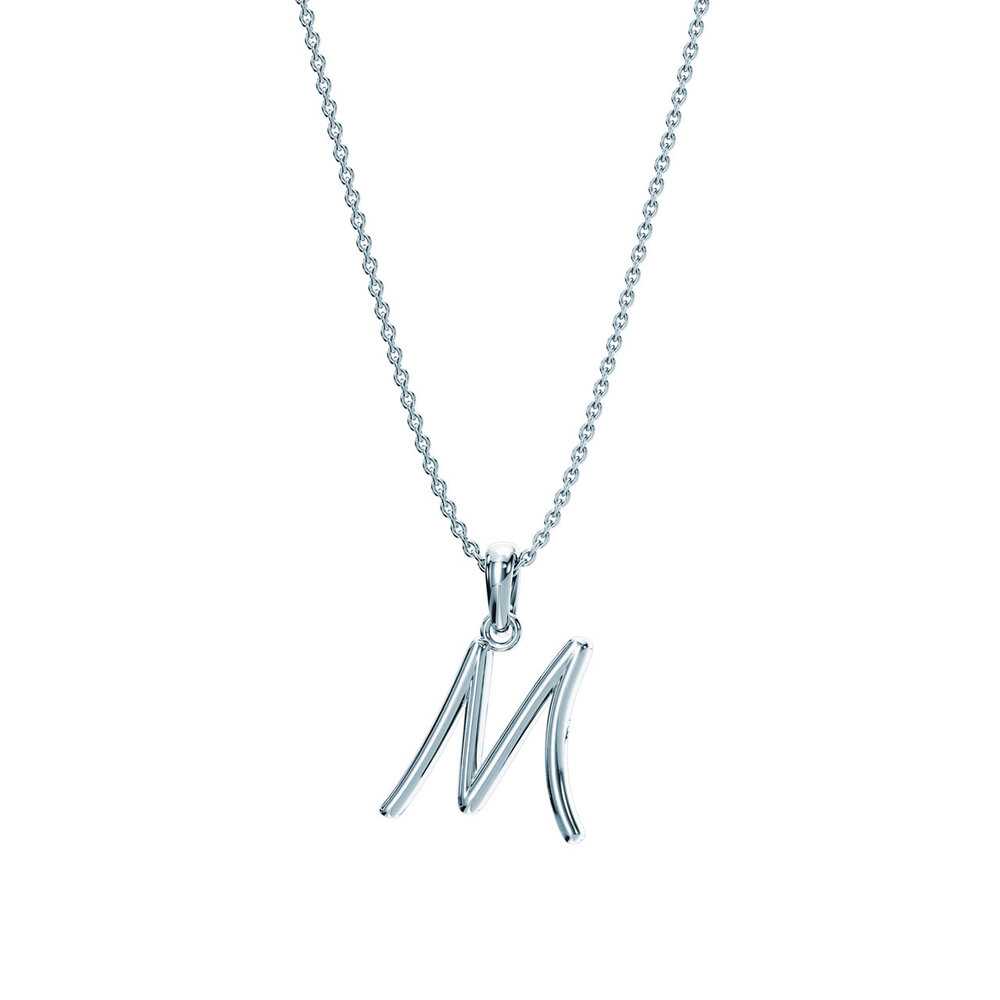 Buchstaben-Anhänger Dalí in Silber 925/-