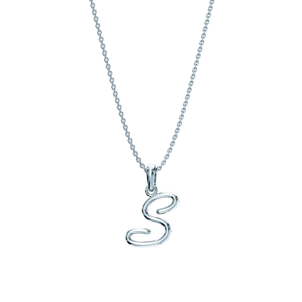 Buchstaben-Anhänger Dalí in Silber 925/-