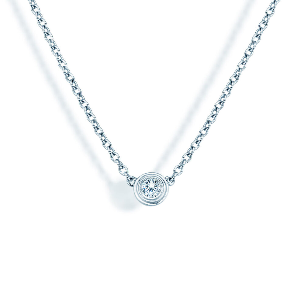 Anhänger Diamond Bowl in 14K Weißgold mit Diamant 1,00ct