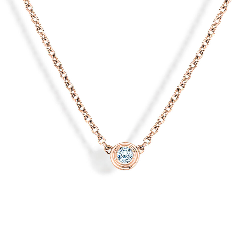 Anhänger Diamond Bowl in 18K Roségold mit Diamant 0,50ct