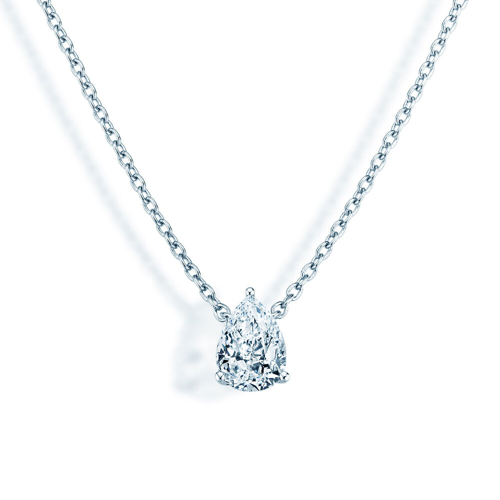 Anhänger Diamond Drop in Silber 925/- mit Diamant 0,15ct