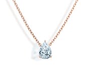Anhänger Diamond Drop Labordiamant in Roségold