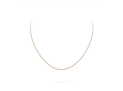Ankerkette Edge in Roségold