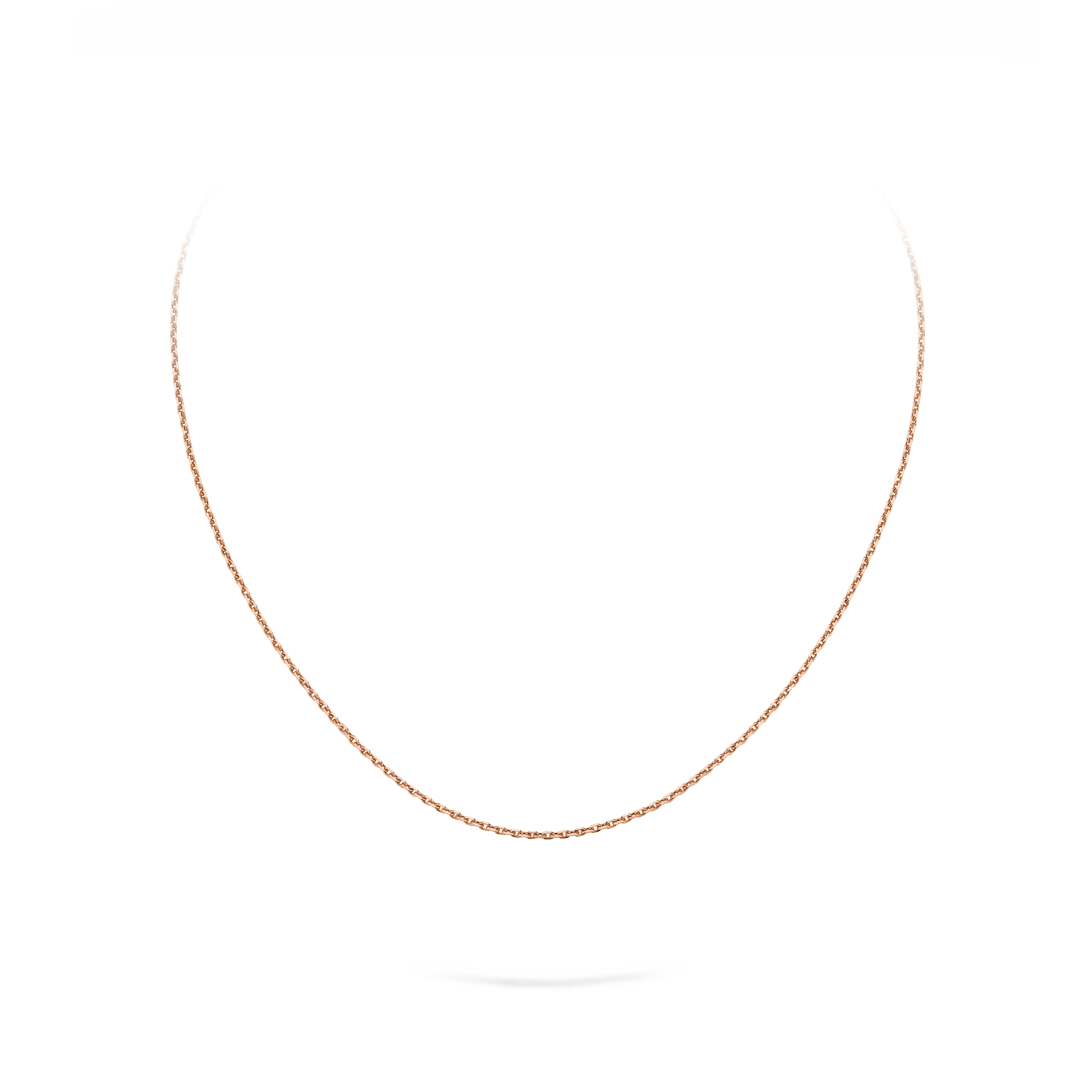 Ankerkette Edge in Roségold
