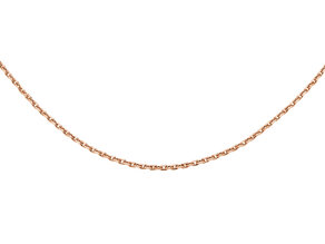 Ankerkette Edge in Roségold