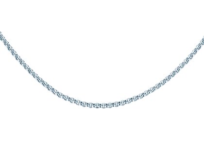 Erbsenkette in Silber