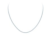 Erbsenkette in Silber